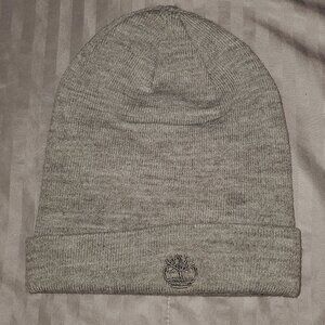 GREY TIMBERLAND BEANIE